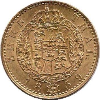 Braunschweig-Calenberg-Hannover, ab 1692 Kurfürstentum, ab 1815 Königreich, Ernst August 1837-1851. 10 Taler 1839 S